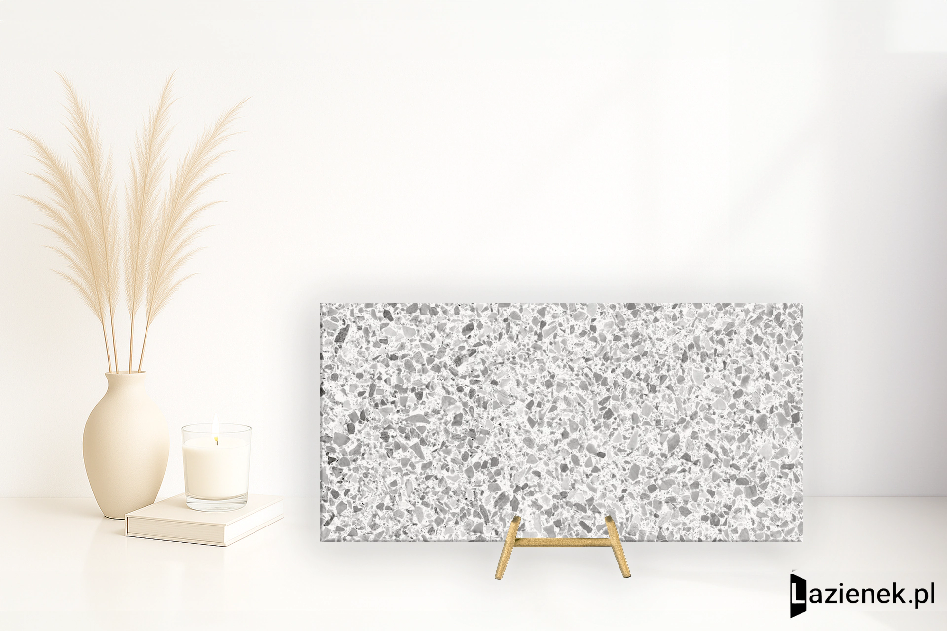 Casalgrande Padana Terrazzo Pearl błyszcząca 30x60 cm gr. 9 mm - płytka rektyfikowana/12790030